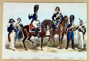 Gendarmes under the Second Empire