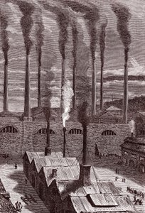 Big Guns Factory at Goldspring, Near New York by Henri de Montaut