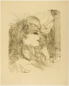 Anna Held, from Treize Lithographies by Henri de Toulouse-Lautrec