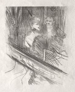 At the Foot of Sinai: The Baron Moses by Henri de Toulouse-Lautrec