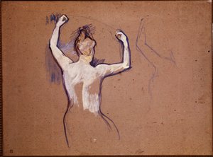 Ballet de Papa Chrysantheme (Study for One of the Featured Dancers)