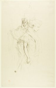 Blanche and Noire by Henri de Toulouse-Lautrec