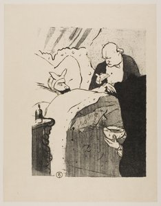 Carnot is Sick! by Henri de Toulouse-Lautrec
