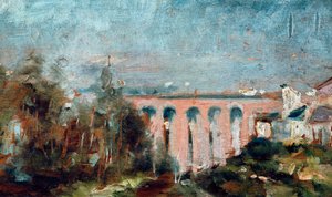 Castelviel Viaduct in Albi by Henri de Toulouse Lautrec