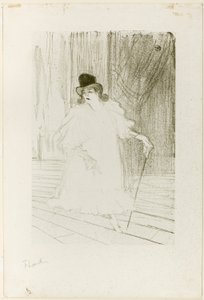 Cecy Loftus by Henri de Toulouse-Lautrec