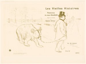 Cover and Frontispiece to Les Vieilles Histoires