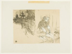 Cover for Les Courtes Joies by Henri de Toulouse-Lautrec