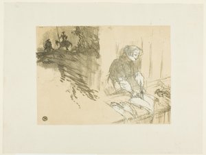 Cover for Les Courtes Joies by Henri de Toulouse-Lautrec