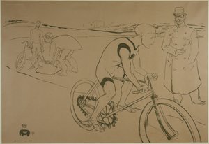 Cycle Michael by Henri de Toulouse-Lautrec