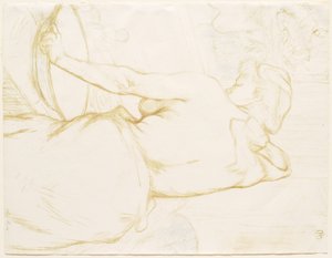 Elles: Woman Washing Herself - La Toilette