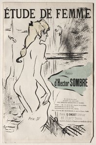 Study of a Woman by Henri de Toulouse-Lautrec