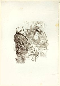 Georges Clemenceau and the Optometrist, Mayer, from Au Pied du Sinaï
