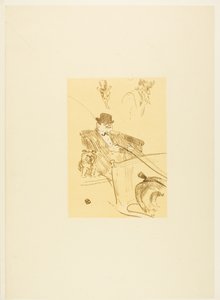 Good Morning Mr. Robin by Henri de Toulouse-Lautrec