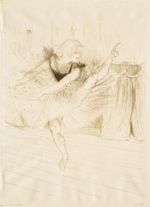 Ida Heath by Henri de Toulouse-Lautrec