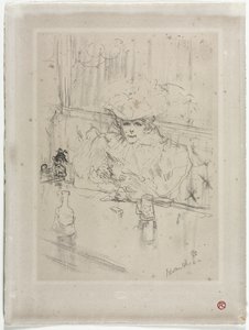 In the Hanneton by Henri de Toulouse-Lautrec