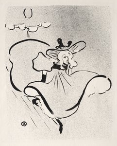Jane Avril by Henri de Toulouse-Lautrec