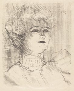 Jeanne Hading by Henri de Toulouse-Lautrec