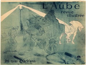 Dawn by Henri de Toulouse-Lautrec