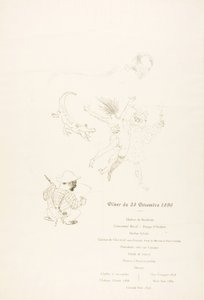 The Crocodile, Menu