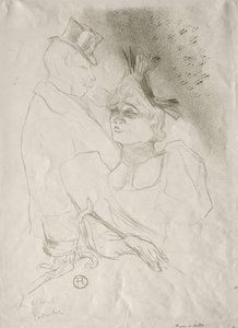 Lender and Baron by Henri de Toulouse-Lautrec