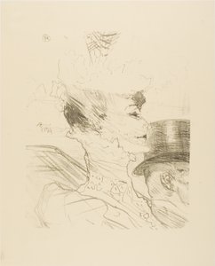 Louise Balthy, from Treize Lithographies by Henri de Toulouse-Lautrec