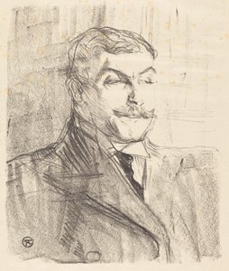 Lucien Guitry by Henri de Toulouse-Lautrec