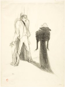 Lugné-Poé, in Image by Henri de Toulouse-Lautrec
