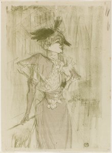 Mademoiselle Marcelle Lender, Standing