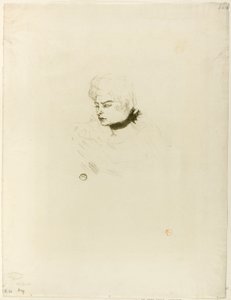 Miss Green Peas by Henri de Toulouse-Lautrec