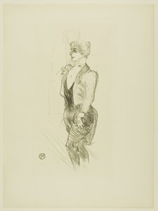 Mary Hamilton by Henri de Toulouse-Lautrec