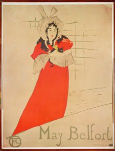May Belfort by Henri de Toulouse-Lautrec