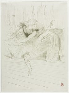Miss Ida Heath, English Dancer by Henri de Toulouse-Lautrec