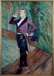 Portrait en pied of Henry Samary from the Comedie francaise by Henri de Toulouse Lautrec