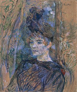 Portrait of Suzanne Valadon by Henri de Toulouse Lautrec
