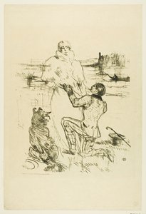 Proposal (first plate) by Henri de Toulouse-Lautrec