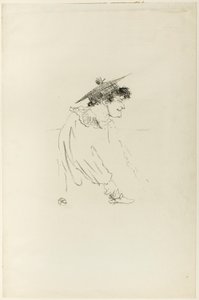 Small English Girl (Miss Dolly) by Henri de Toulouse-Lautrec