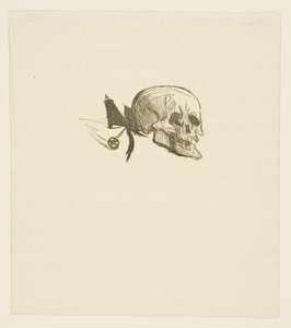 Tailpiece from Au Pied du Sinai by Henri de Toulouse-Lautrec