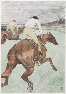 The Jockey by Henri de Toulouse-Lautrec