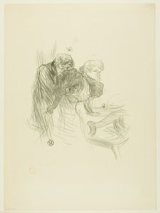 The Prayer of the Polish Jews, from Au Pied du Sinaï by Henri de Toulouse-Lautrec