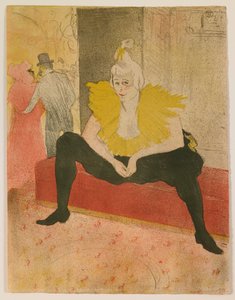 The Seated Clowness, from the series “Elles”