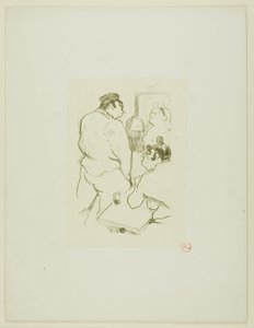 The Terror of Grenelle by Henri de Toulouse-Lautrec