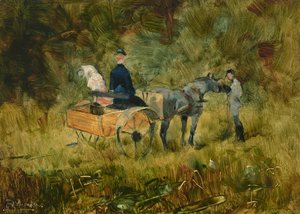 The Trap by Henri de Toulouse-Lautrec