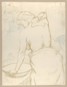 Washing, from "Elles"