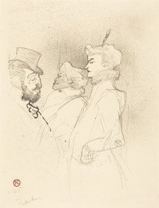 Why Not?...Once Is Not a Habit by Henri de Toulouse-Lautrec