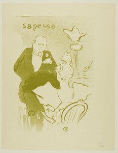 Wisdom by Henri de Toulouse-Lautrec