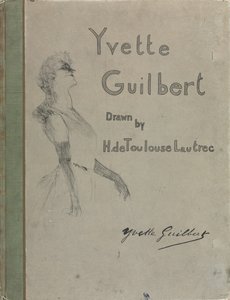 Yvette Guilbert-English Series: Cover by Henri de Toulouse-Lautrec