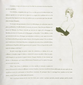 Yvette Guilbert - French Series: No. 10 by Henri de Toulouse-Lautrec