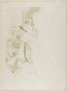 Yvette Guilbert by Henri de Toulouse-Lautrec