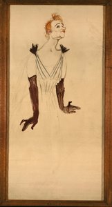 Yvette Guilbert by Henri de Toulouse-Lautrec