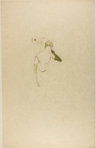 Yvette Guilbert, in Colombine to Pierrot by Henri de Toulouse-Lautrec